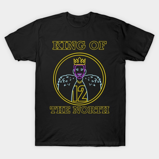 Aaron Rodgers King of The North T-Shirt by Zivanya's art